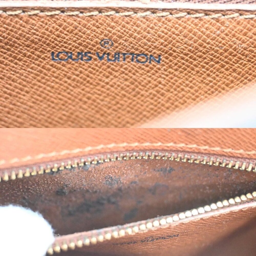 LOUIS VUITTON Saint Cloud MM Shoulder Bag Monogram Leather Brown - Picture 13 of 15